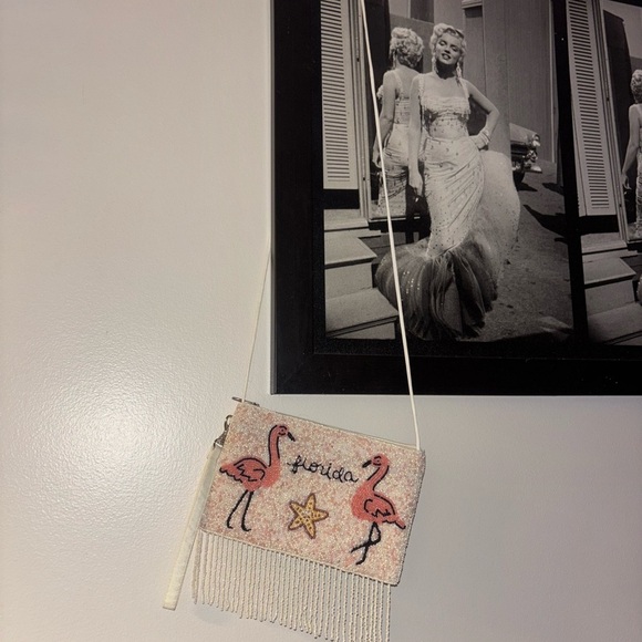 Florida Bamboo Trading Company Pink and White Flamingo - Picture 3 of 3